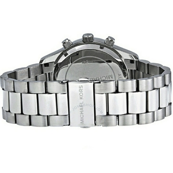 Wash Classic MK5667 Layton Chronograph Crystal Accented,Silver. - Picture 3 of 8